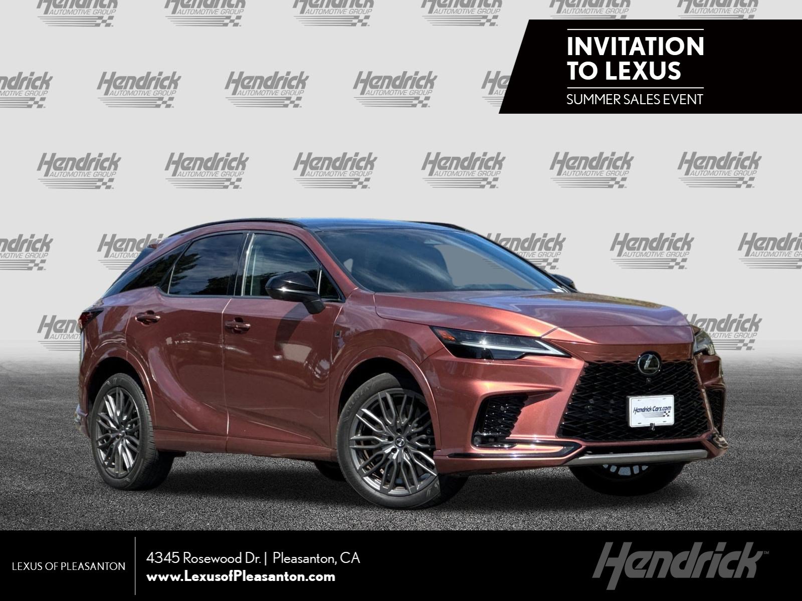 Certified 2023 Lexus RX 500h F Sport w/ Accessory Package (Z1) AWD/4WD image 1