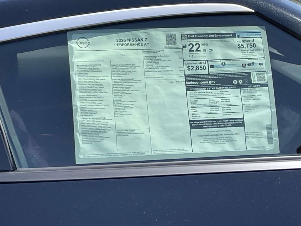 New 2026 Nissan Z Performance image 3