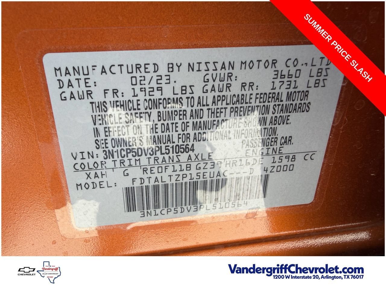Used 2023 Nissan Kicks SR FWD image 28