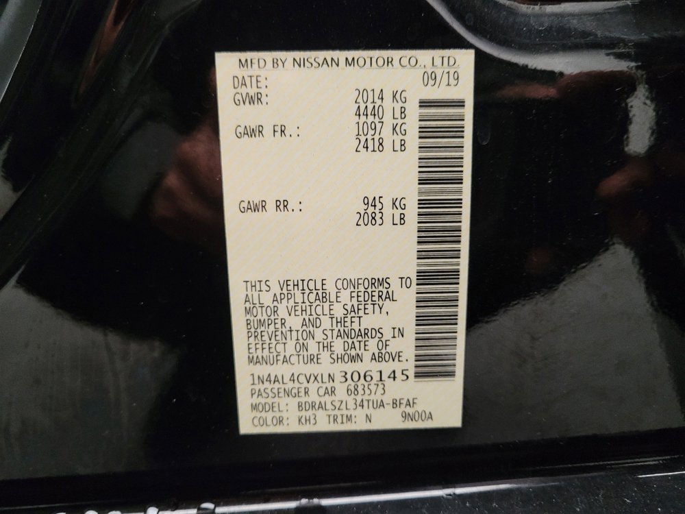 Used 2020 Nissan Altima 2.0 SR FWD image 33