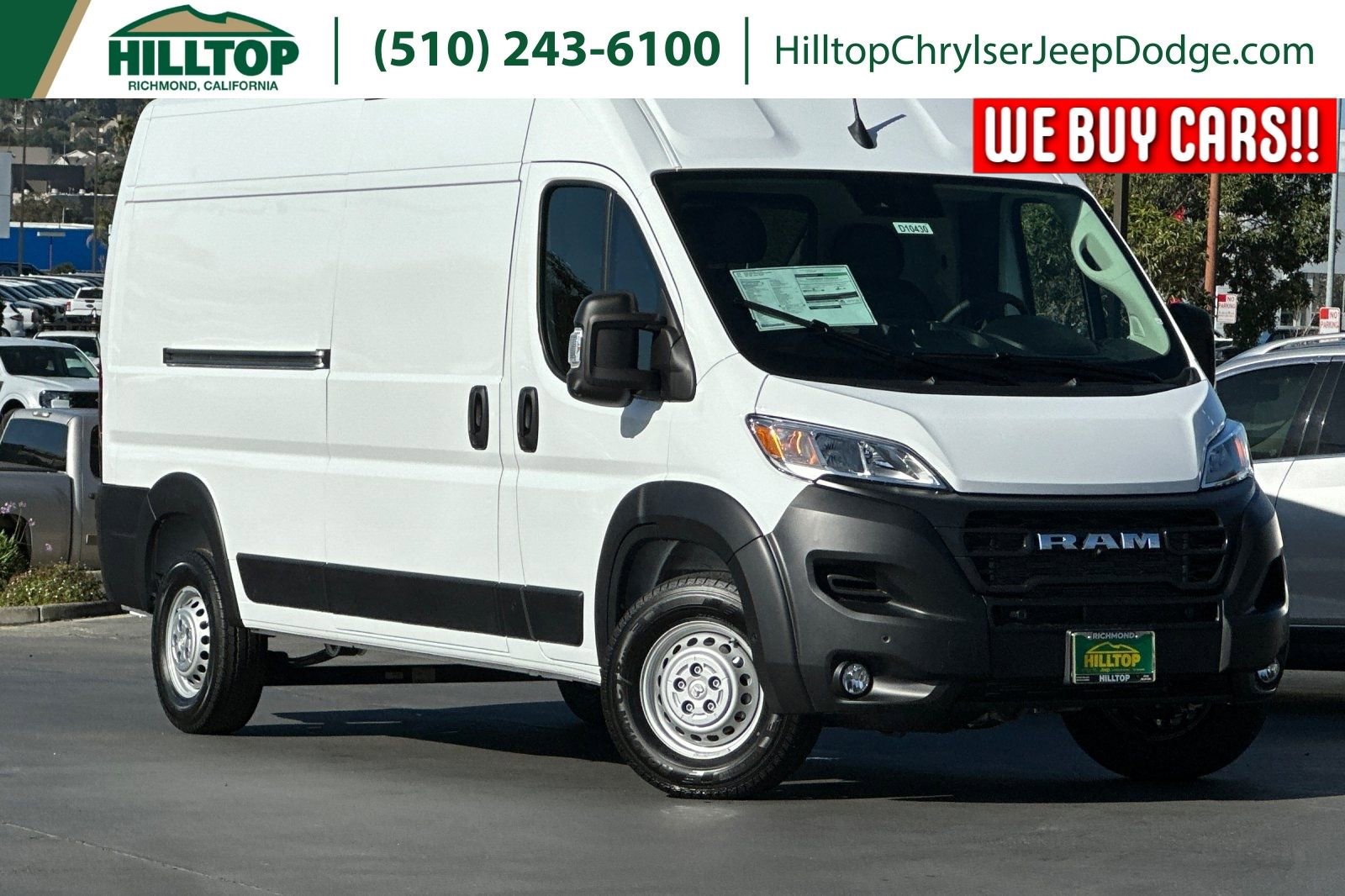 New 2026 RAM ProMaster 2500 image 1