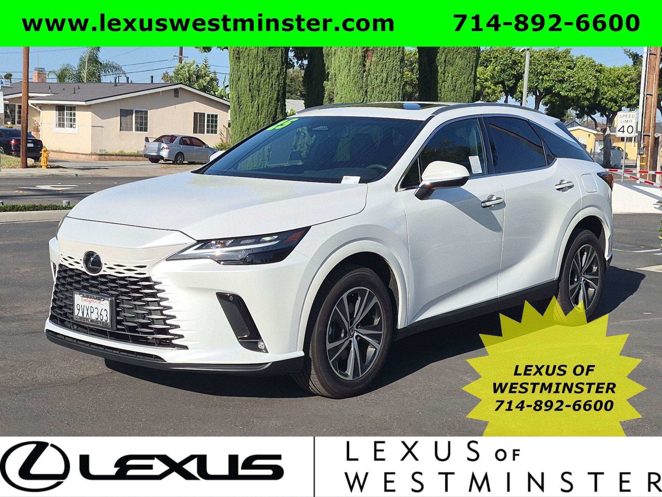 Certified 2025 Lexus RX 350 FWD w/ Technology Package image 1