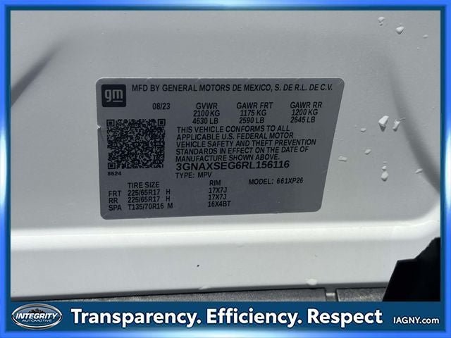 Used 2024 Chevrolet Equinox LS w/ Driver Confidence II Package AWD/4WD image 17