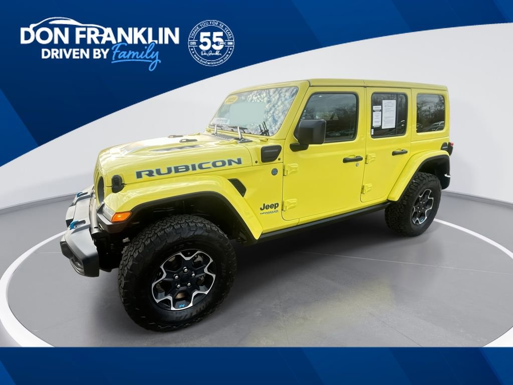 Used 2022 Jeep Wrangler Unlimited Rubicon 4xe w/ Cold Weather Group