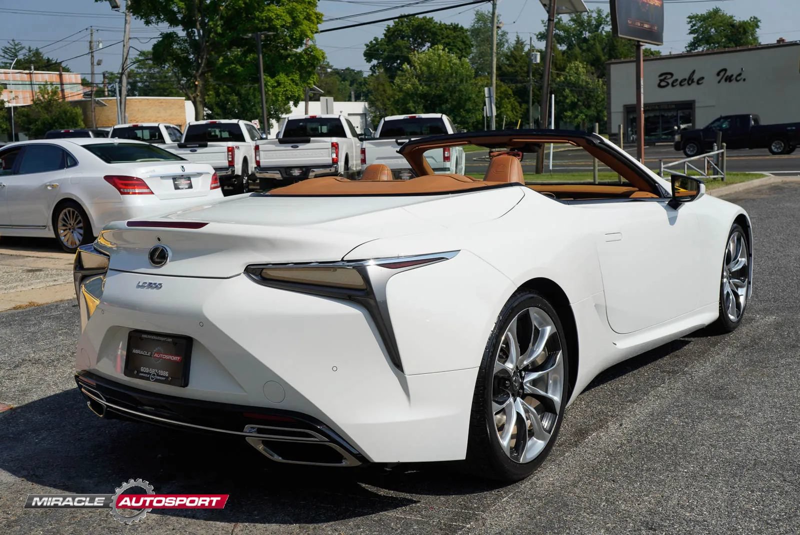 Used 2021 Lexus LC 500 Convertible w/ Touring Package RWD image 7