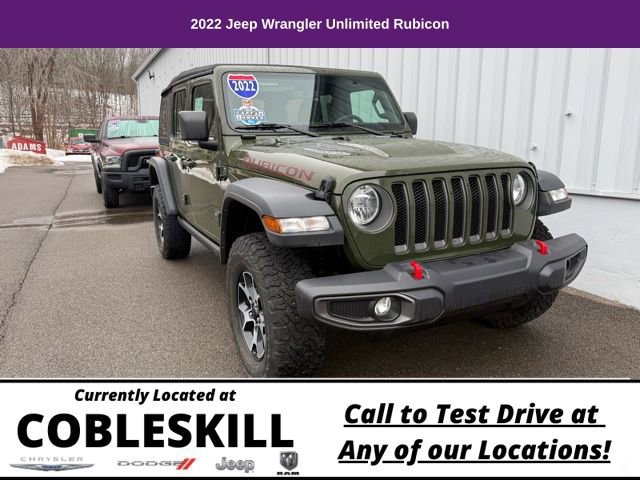 Used 2022 Jeep Wrangler Unlimited Rubicon w/ Cold Weather Group image 2