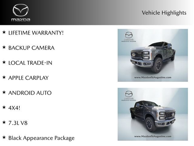 Used 2025 Ford F250 XLT w/ Black Appearance Package AWD/4WD image 2