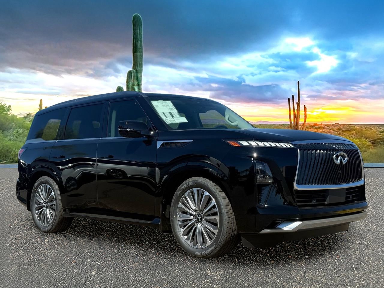 New 2026 INFINITI QX80 Luxe w/ Cargo Package AWD/4WD image 2