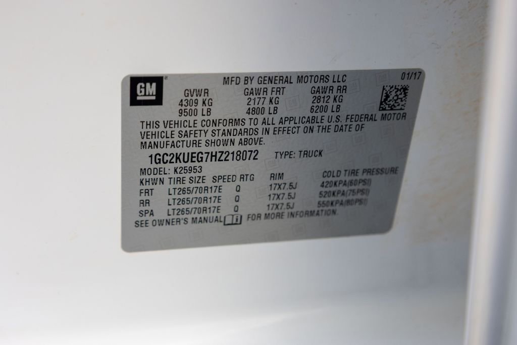 Used 2017 Chevrolet Silverado 2500 W/T w/ WT Fleet Convenience Package image 24