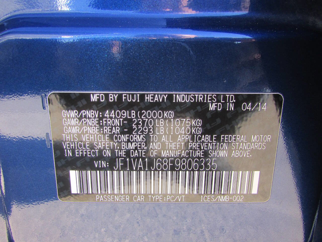 Used 2015 Subaru WRX Limited image 29