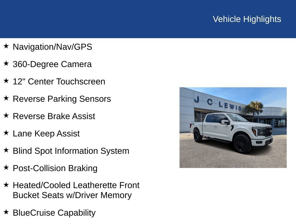 Used 2025 Ford F150 Lariat AWD/4WD image 32