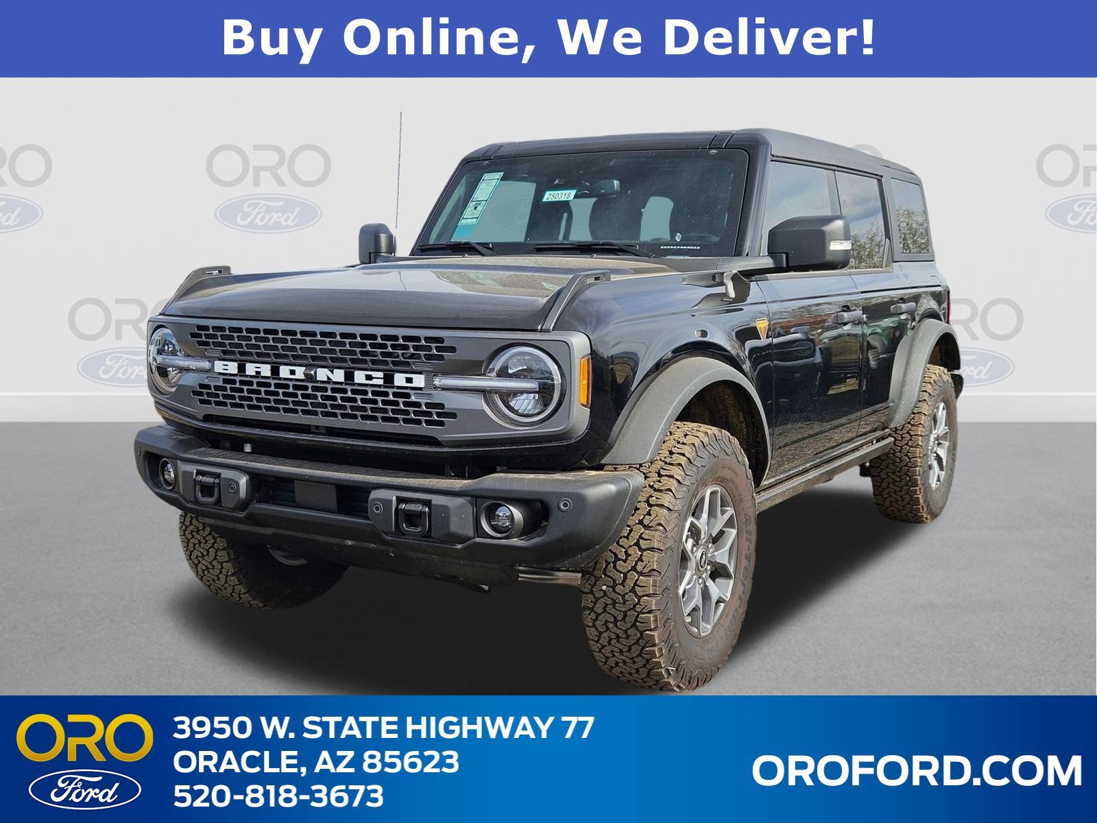 New 2025 Ford Bronco Badlands