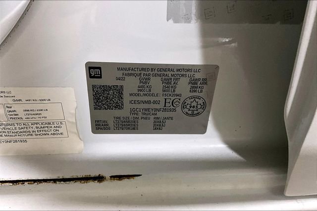 Used 2022 Chevrolet Silverado 2500 Custom w/ Custom Value Package AWD/4WD image 32