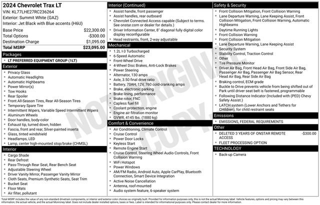 Used 2024 Chevrolet Trax LT image 5