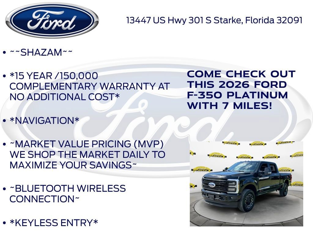 New 2026 Ford F350 Platinum image 5