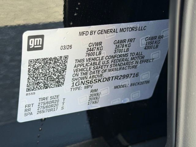 New 2026 Chevrolet Tahoe Premier AWD/4WD image 25