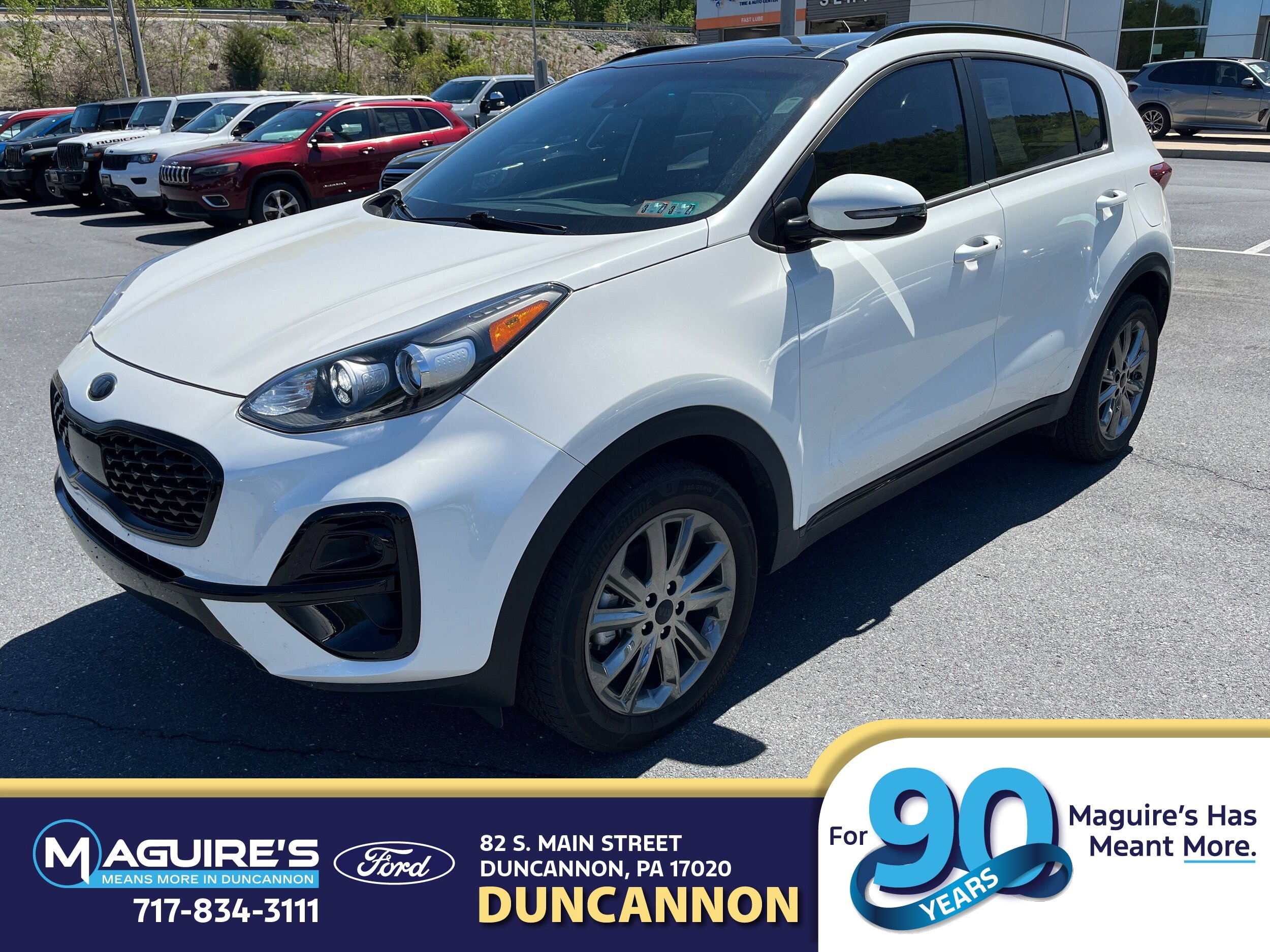 Used 2022 Kia Sportage Nightfall Edition w/ Nighfall AWD Premium Package video 1