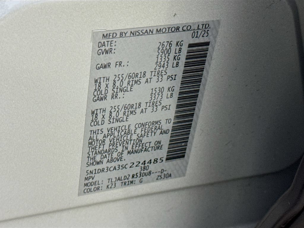 Used 2025 Nissan Pathfinder SL FWD image 32