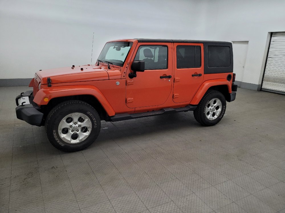 Used 2015 Jeep Wrangler Unlimited Sahara w/ Dual Top Group AWD/4WD image 2