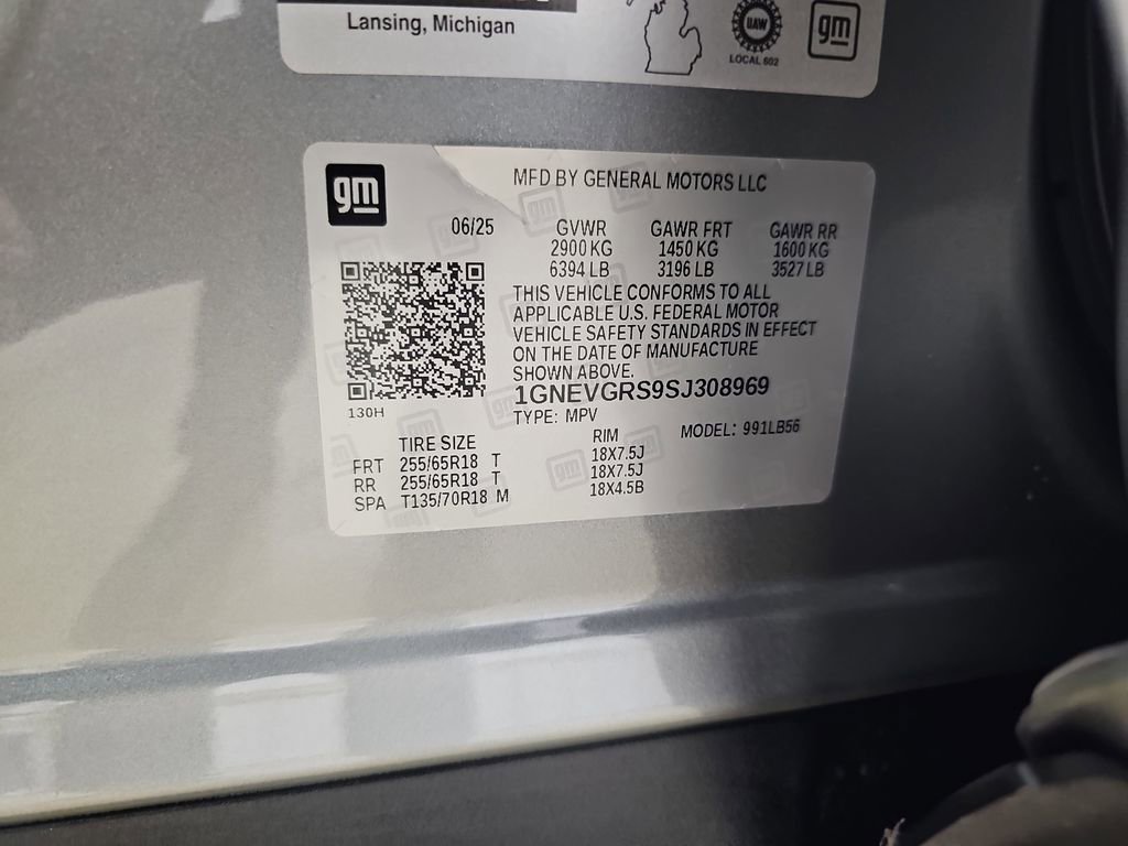 Certified 2025 Chevrolet Traverse LT w/ Driver Confidence Package image 42