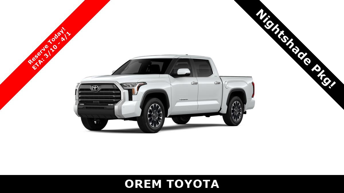 New 2026 Toyota Tundra Limited image 1