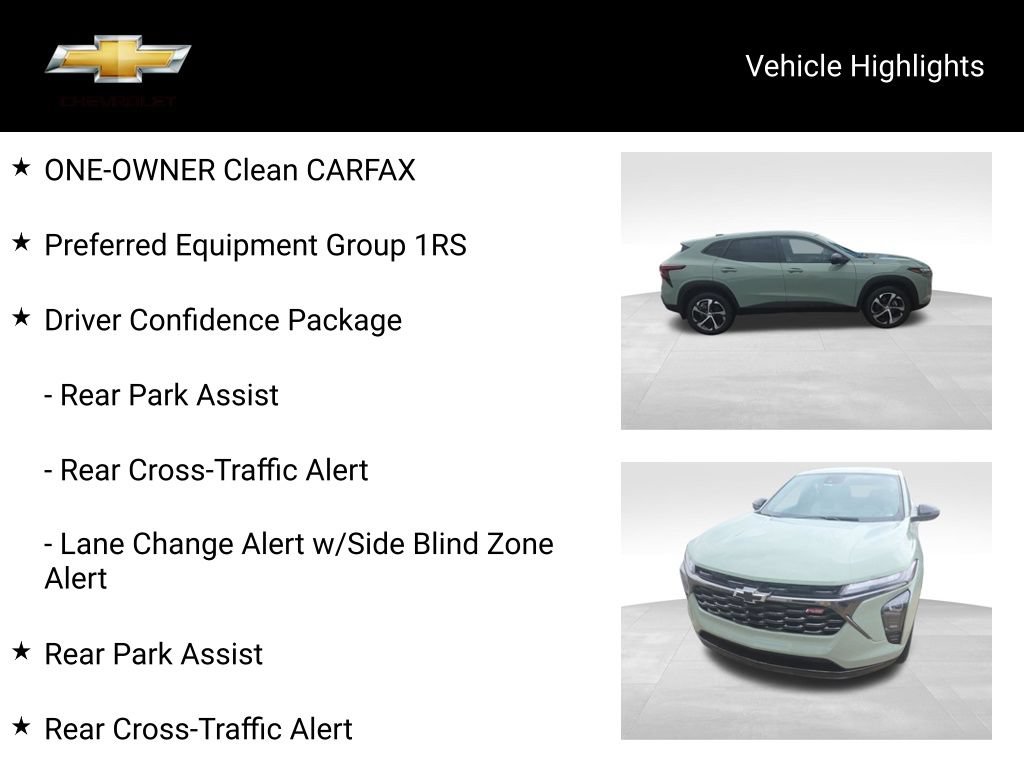 Used 2024 Chevrolet Trax RS w/ Driver Confidence Package FWD image 14