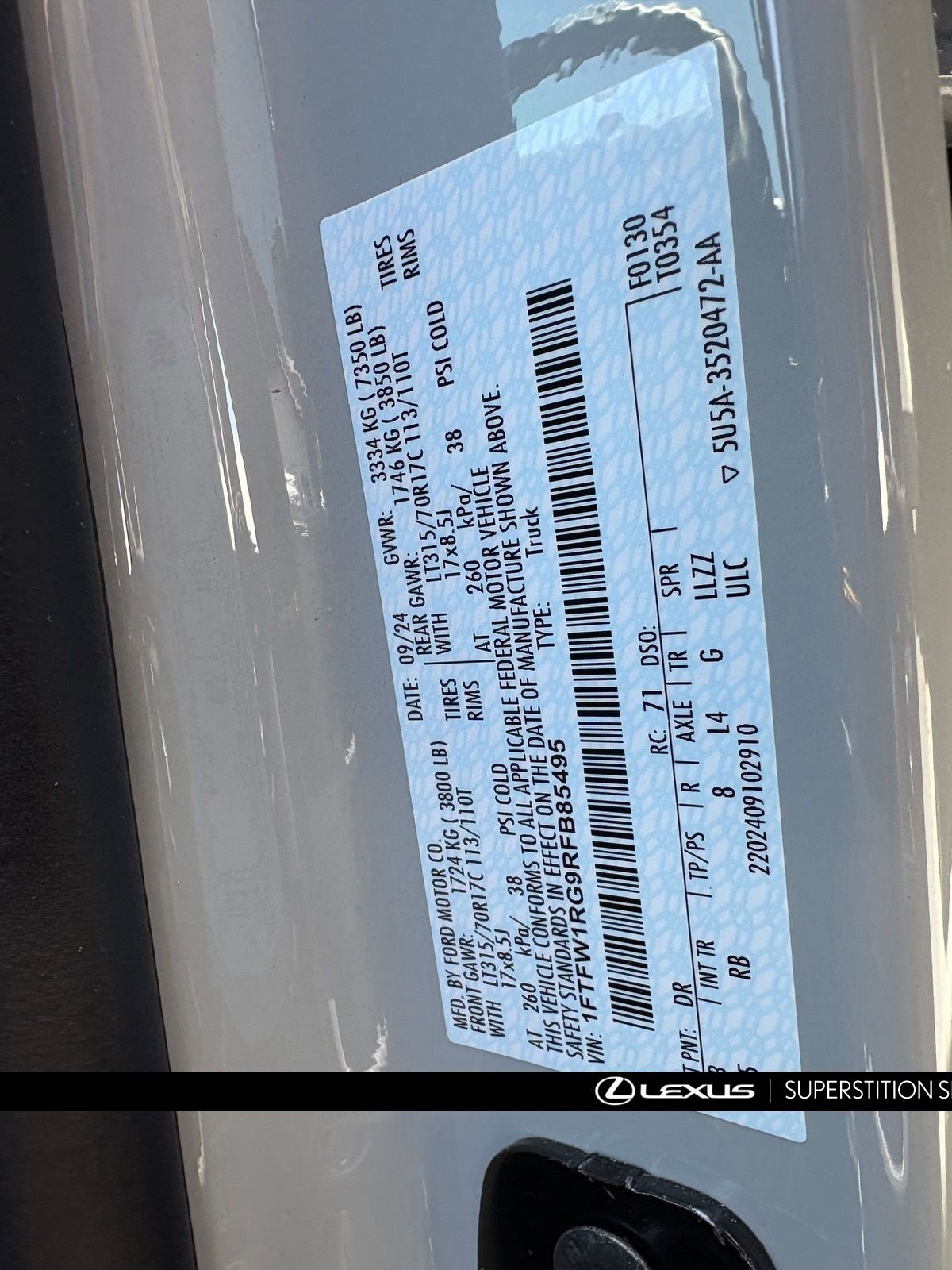 Used 2024 Ford F150 Raptor AWD/4WD image 12