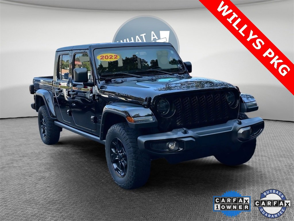 Certified 2022 Jeep Gladiator Willys