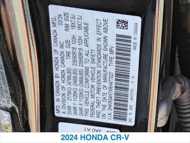 Certified 2024 Honda CR-V EX-L image 26