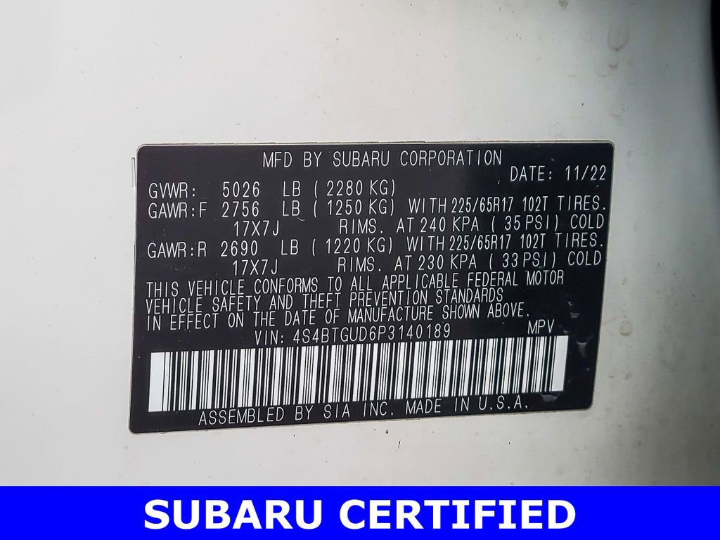 Used 2023 Subaru Outback Wilderness AWD/4WD image 38