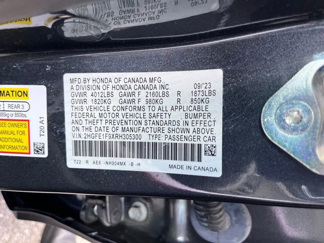 Used 2024 Honda Civic Touring image 16