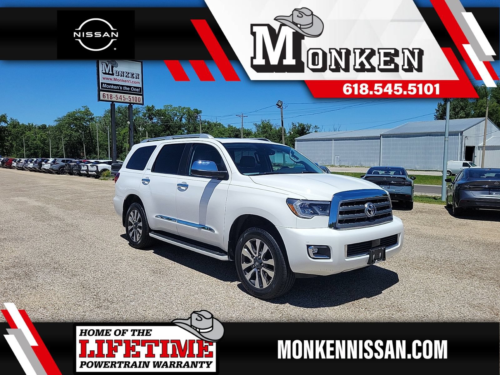 Used 2018 Toyota Sequoia Limited w/ Safety & Convenience Package AWD/4WD image 1