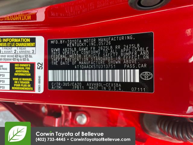 New 2026 Toyota Camry SE FWD image 23