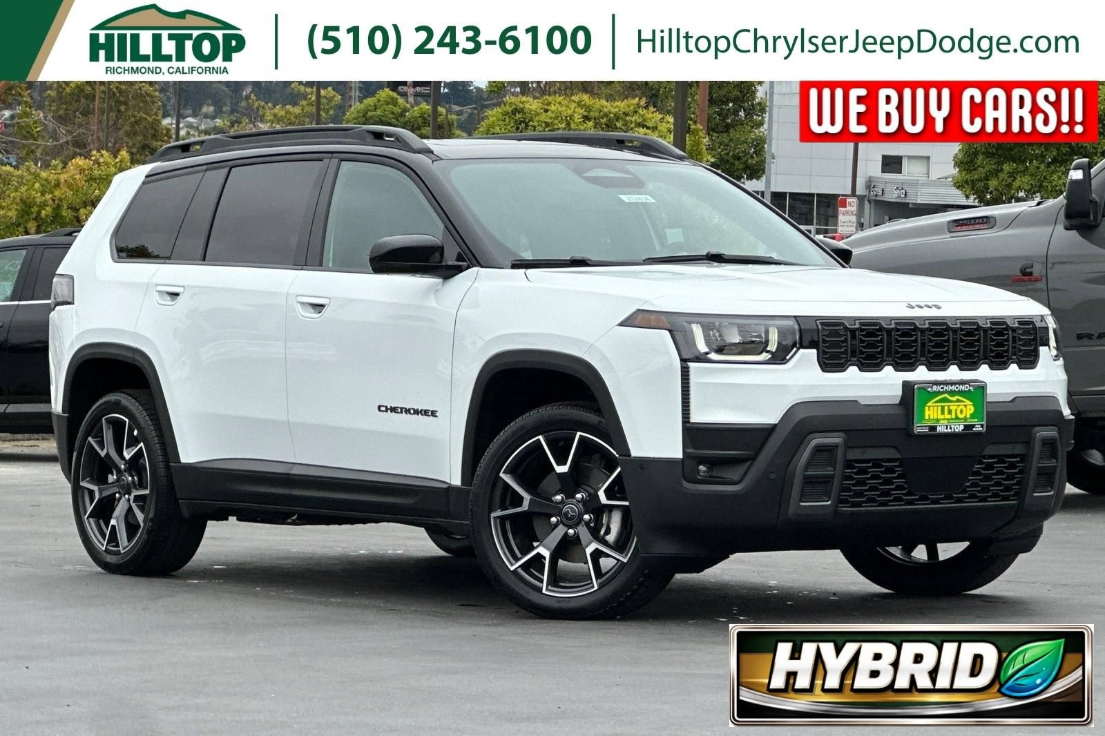 New 2026 Jeep Cherokee Overland w/ Trailer Tow Group