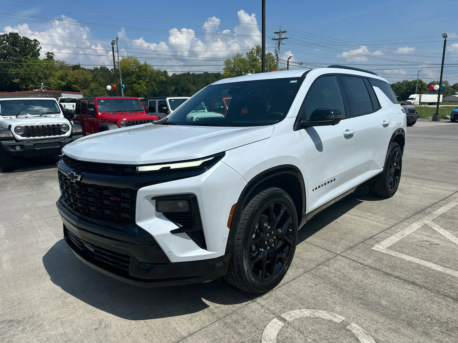 New 2026 Chevrolet Traverse RS w/ LPO, Floor Liner Package