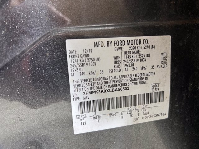 Used 2020 Ford Edge Titanium w/ Equipment Group 301A FWD image 28