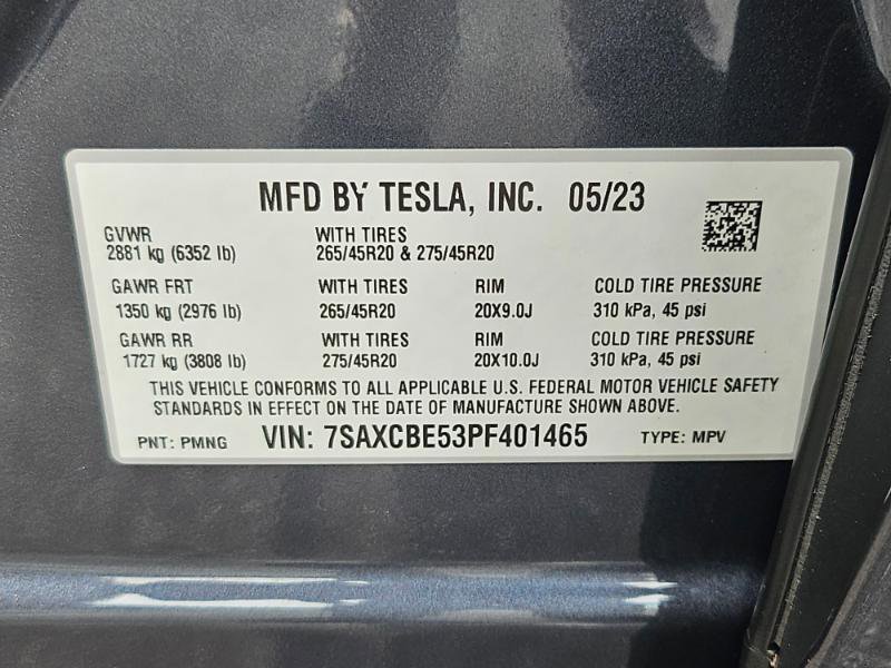 Used 2023 Tesla Model X AWD/4WD image 35