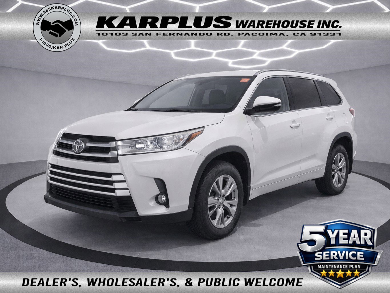 Used 2019 Toyota Highlander XLE image 1