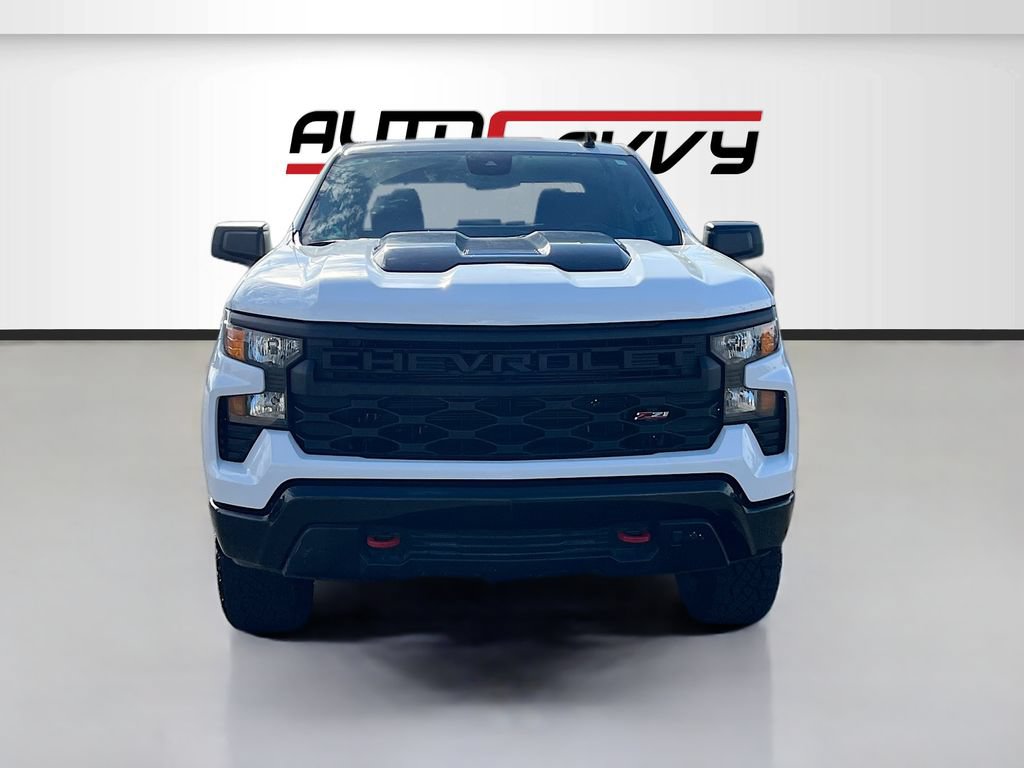 Used 2024 Chevrolet Silverado 1500 Custom Trail Boss w/ LPO, Dark Essentials Package AWD/4WD image 2