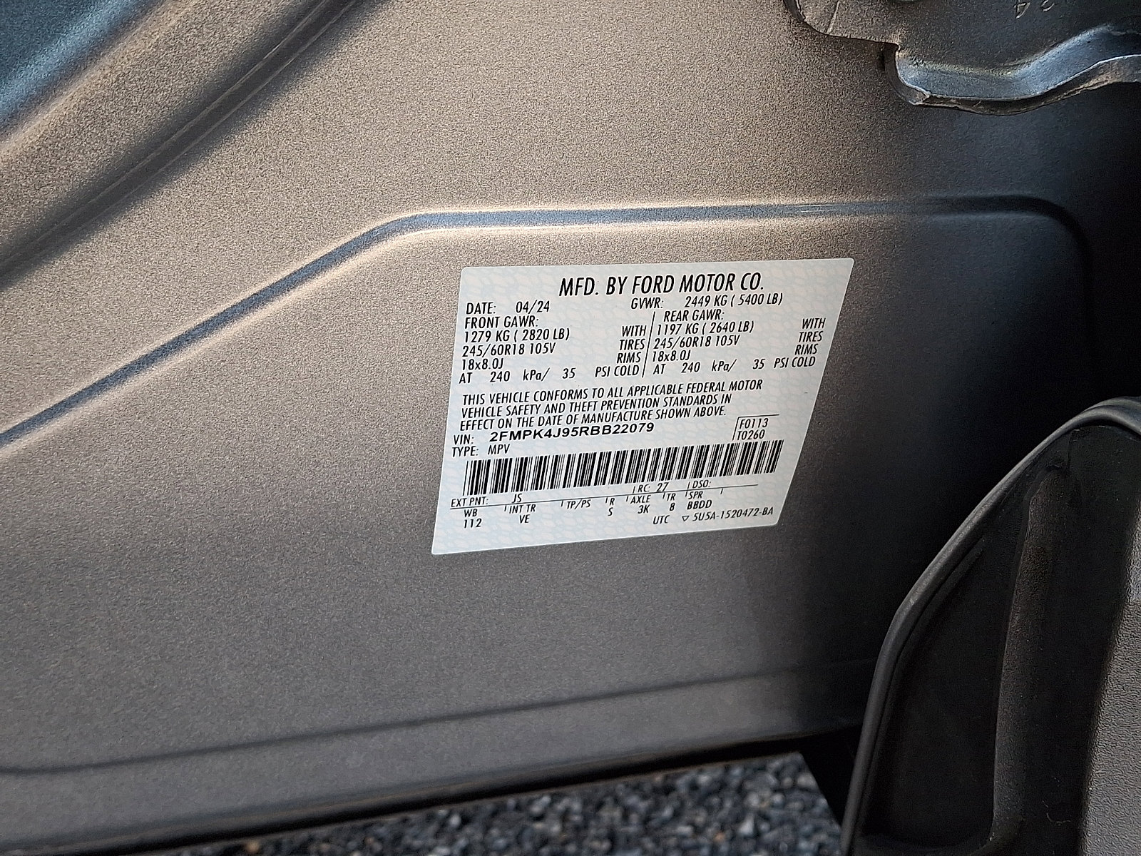 Used 2024 Ford Edge SEL w/ Convenience Package image 25