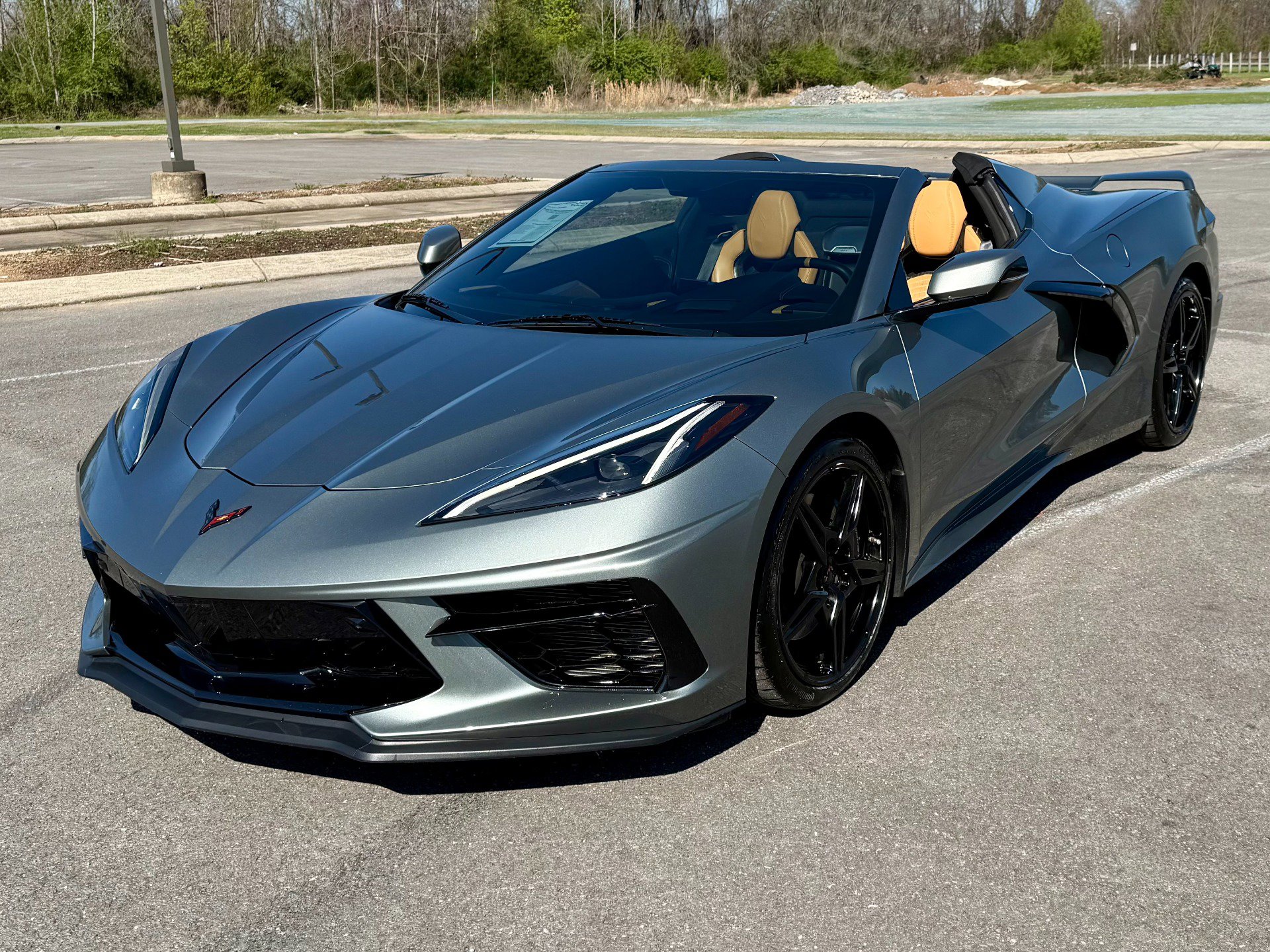 Used 2023 Chevrolet Corvette Stingray Premium Conv w/ Z51 Performance Package RWD image 2