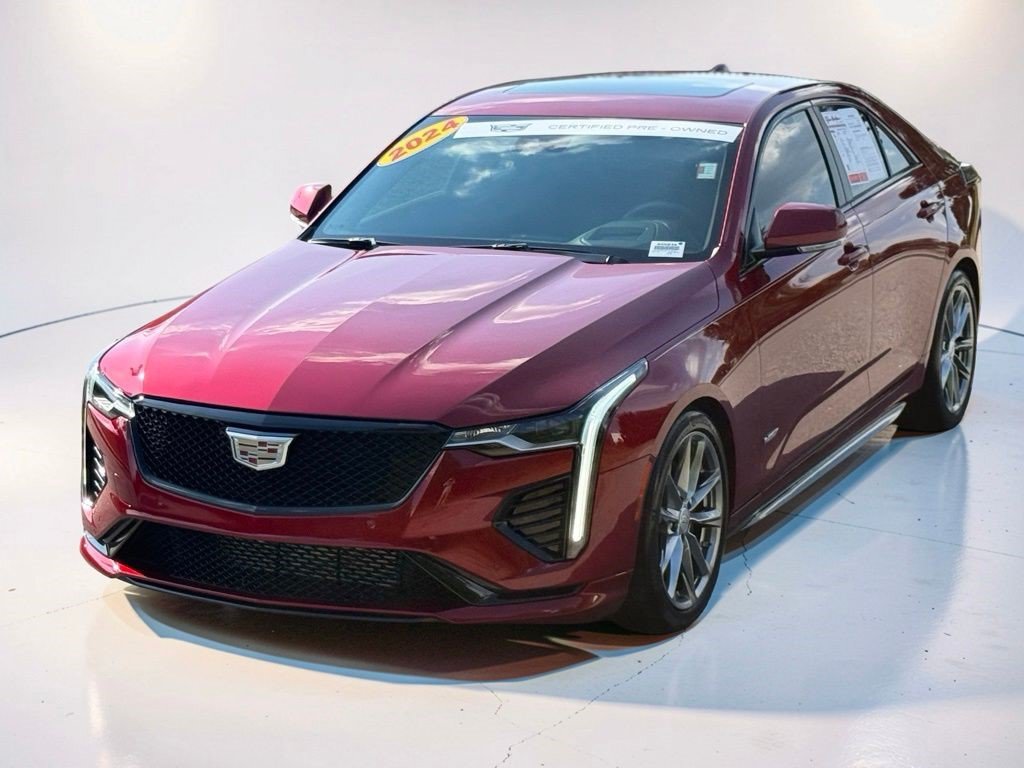Certified 2024 Cadillac CT4 V w/ Navigation Package RWD image 20