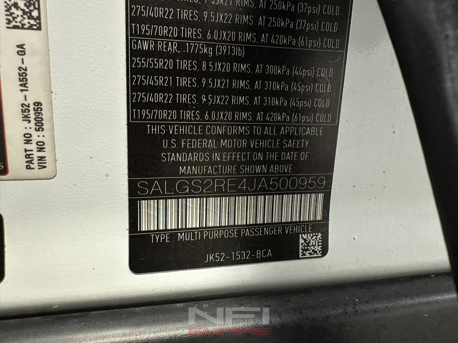 Used 2018 Land Rover Range Rover Supercharged AWD/4WD image 56