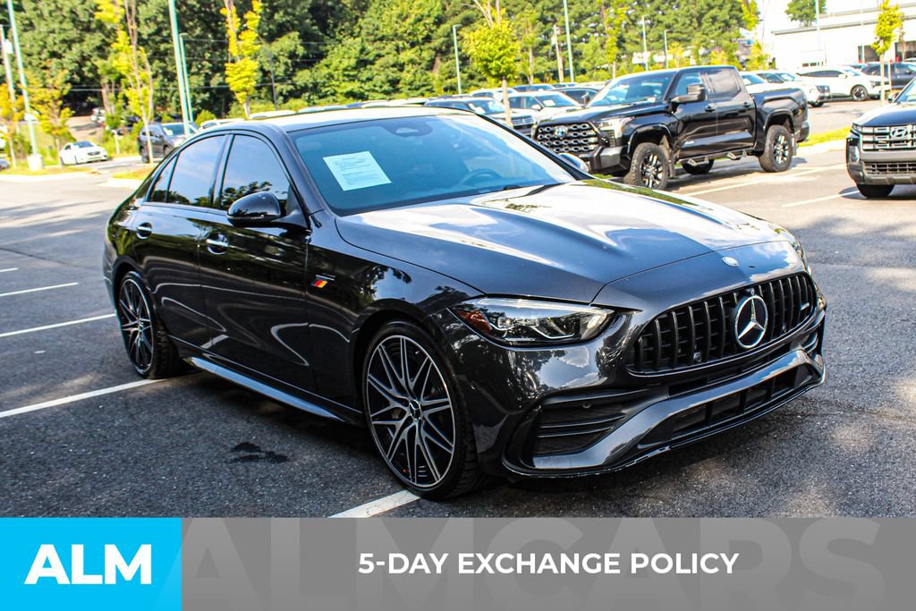 Used 2025 Mercedes-Benz C 43 AMG 4MATIC Sedan w/ AMG Night Package Plus image 3