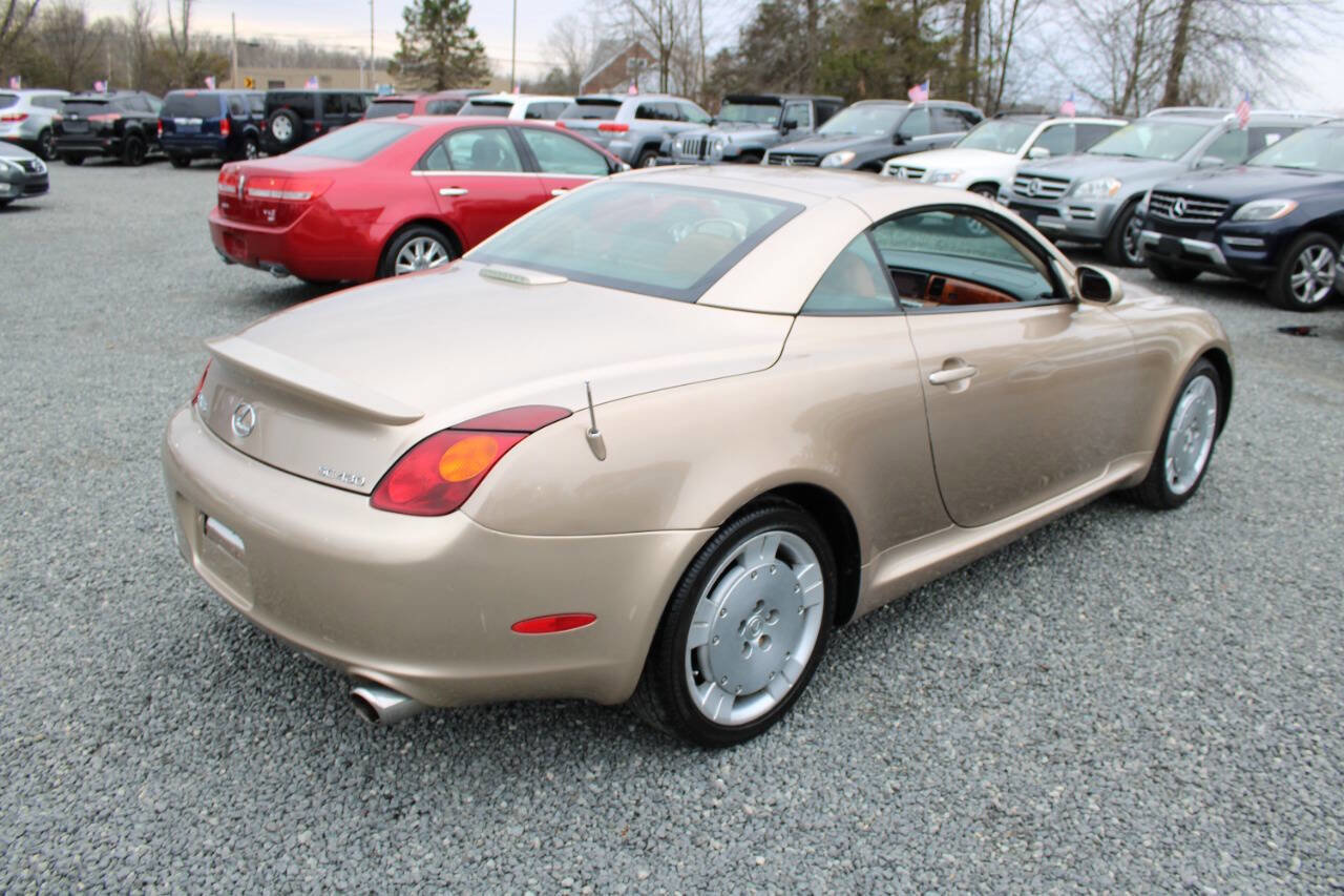 Used 2003 Lexus SC 430 Base 2dr Convertible image 6