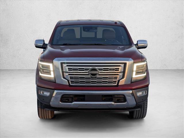 Used 2021 Nissan Titan Platinum Reserve w/ Off Road Protection Package AWD/4WD image 2