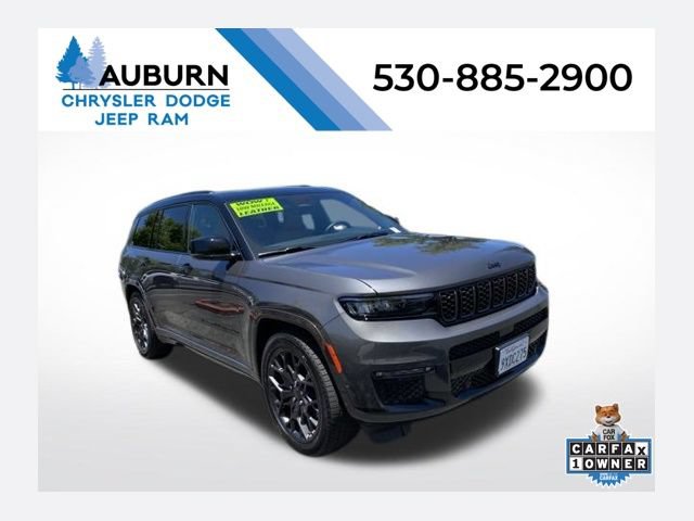Used 2025 Jeep Grand Cherokee L Summit w/ Obsidian Package