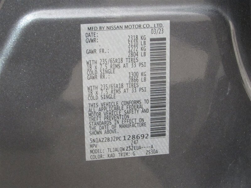 Used 2023 Nissan Murano SV image 65