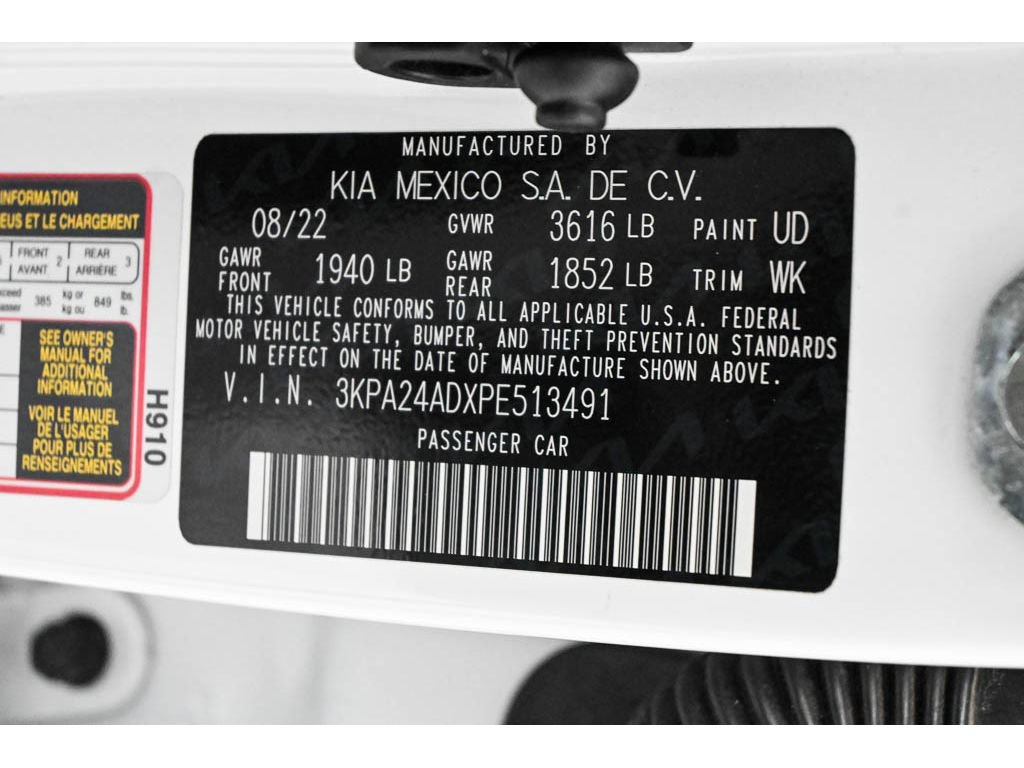 Certified 2023 Kia Rio LX FWD image 46