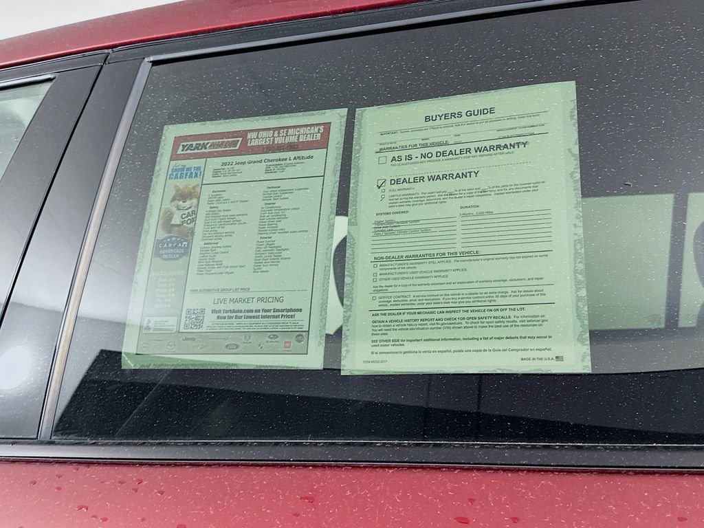 Certified 2022 Jeep Grand Cherokee L Laredo image 16